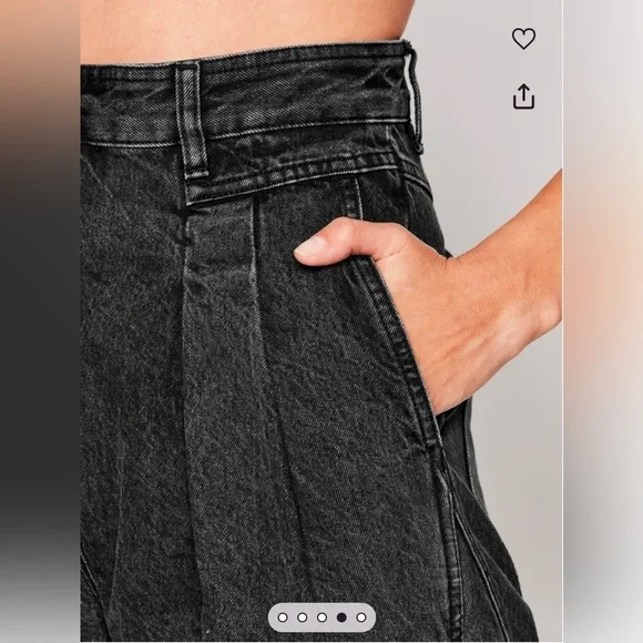 IRO PARIS high waisted tapered barrel jeans - Picture 4 of 10